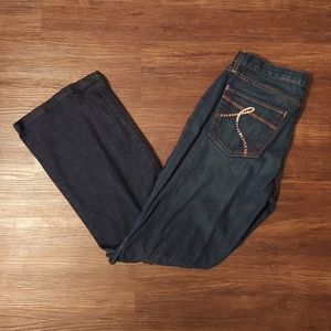 Karen Kane Denim Women's Wide Leg Jeans Size 12 Like New